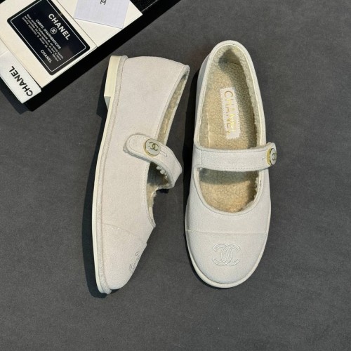 Зимние балетки Chanel F6980 Зимние балетки Chanel F6980