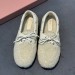 Зимние лоферы Miu Miu F7000