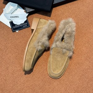 Зимние лоферы Chanel F7001