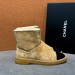 Зимние ботинки Chanel F7015 Зимние ботинки Chanel F7015