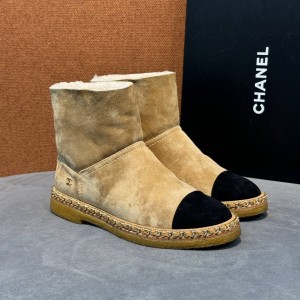 Зимние ботинки Chanel F7015