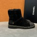 Зимние ботинки Chanel F7014 Зимние ботинки Chanel F7014