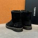 Зимние ботинки Chanel F7014 Зимние ботинки Chanel F7014