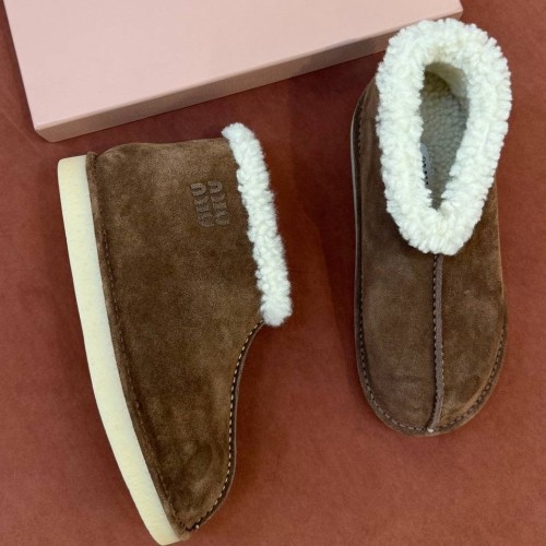 Зимние ботинки Miu miu F7046 Зимние ботинки Miu miu F7046