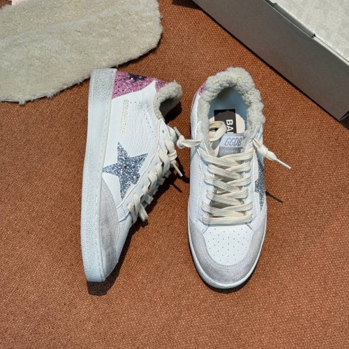 Зимние кеды Golden Goose F7057 Зимние кеды Golden Goose F7057