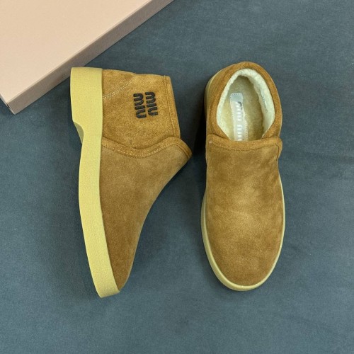 Зимние ботинки Miu miu F7099 Зимние ботинки Miu miu F7099