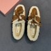Зимние лоферы Miu Miu F7132