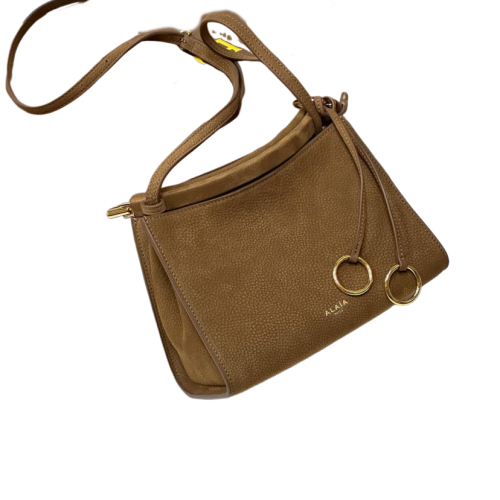 Сумка Alaia Le Click Small suede shoulder bag RN2095 Сумка Alaia Le Click Small suede shoulder bag RN2095