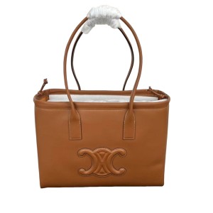 Сумка Celine Cuir Triomphe Cabas Drawstring Tan RN2111